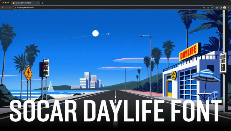 쏘카의 첫 딩벳 폰트, ‘DAYLIFE 데이라이프’