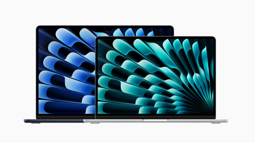 더욱 강력하고 아름다워진 디자이너의 동반자, 애플 M3 맥북 에어 1 Apple MacBook Air 2 up front 240304
