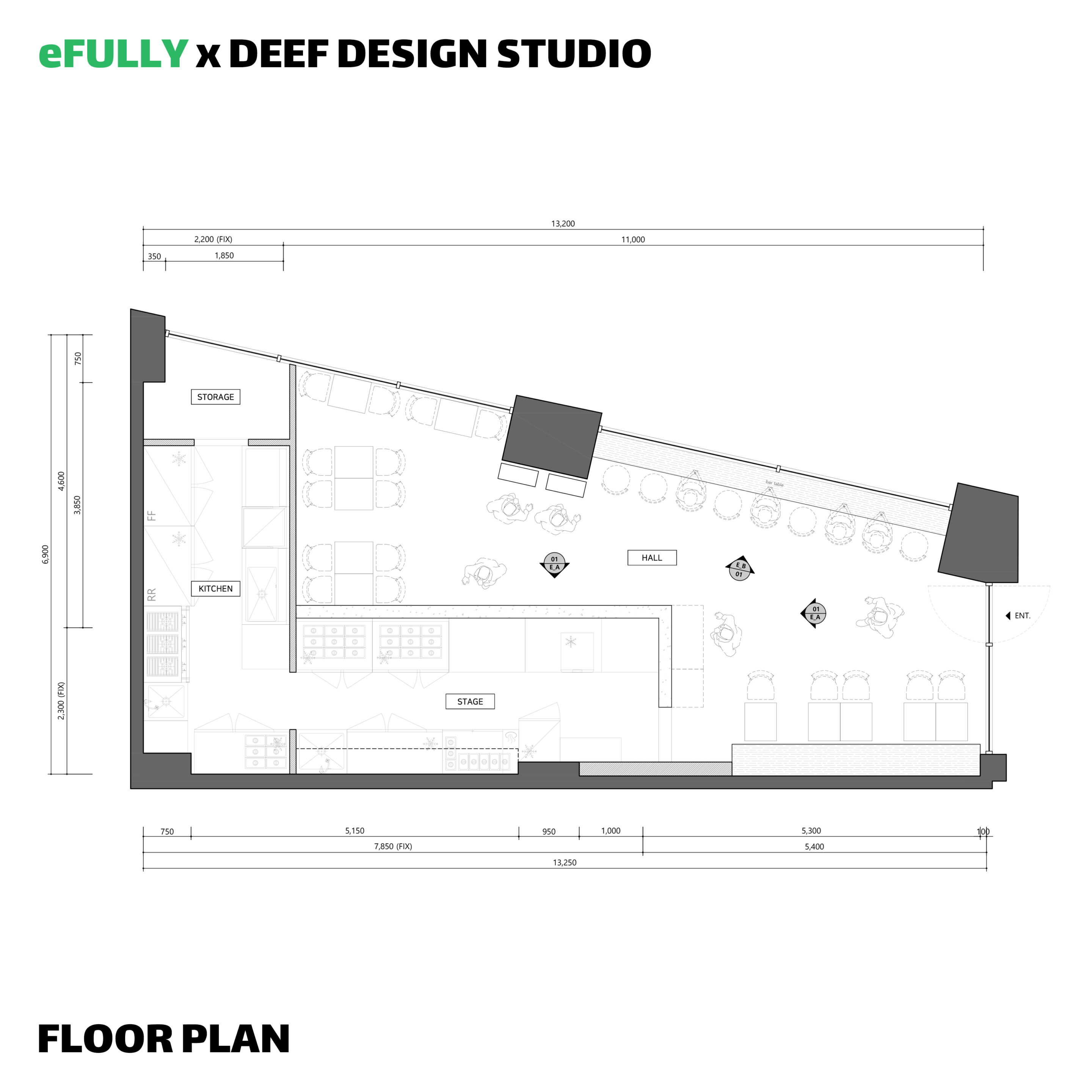 국내 최초의 한식 패스트푸드 브랜드 8 FLOOR PLAN