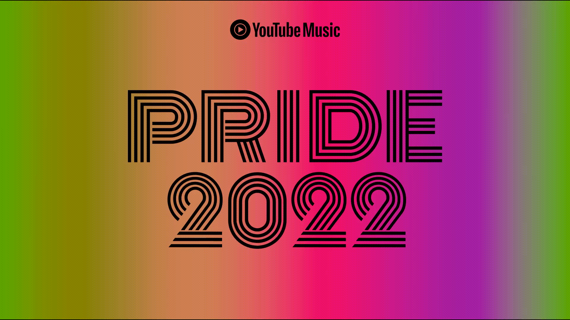 릴 나스 엑스가 선택한 유튜브 뮤직 아트 디렉터, 김민관 22 PRIDE YTM Logo