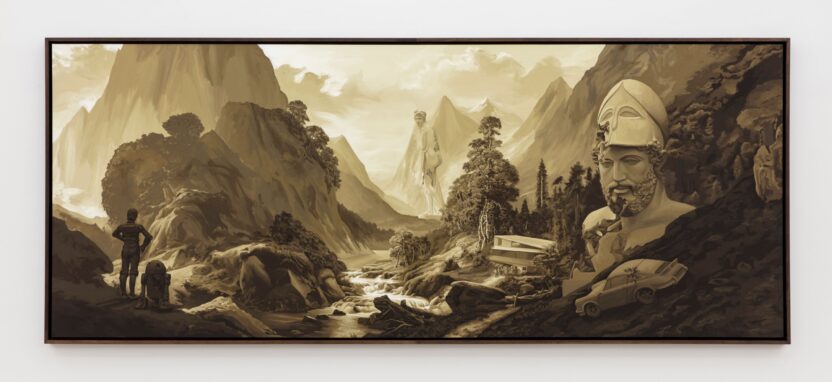3024년 서울은 어떤 모습일까? 1 4 Valley of the Sublime Stubaital 2023. Courtesy of the artist and Perrotin