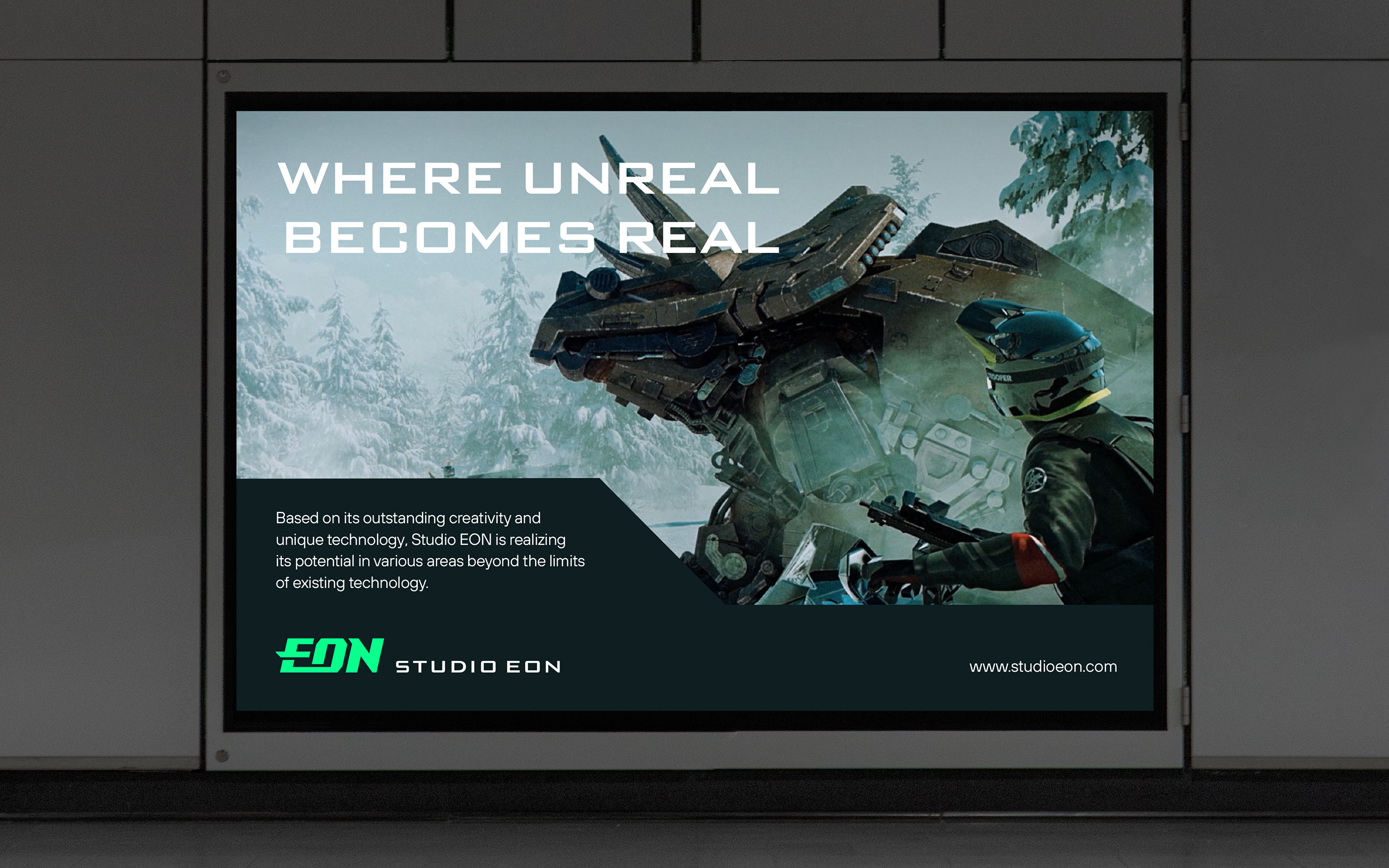 국내 1세대 3D 애니메이션 스튜디오 CI 리뉴얼 프로젝트 5 YNL Design STUDIO EON 01