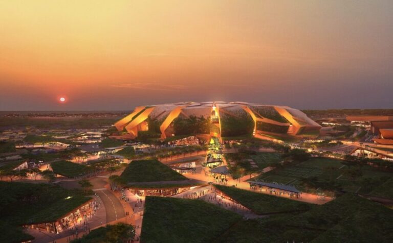 사막의 아들이 꿈꾸는 필드, 2034 FIFA 월드컵 경기장 디자인