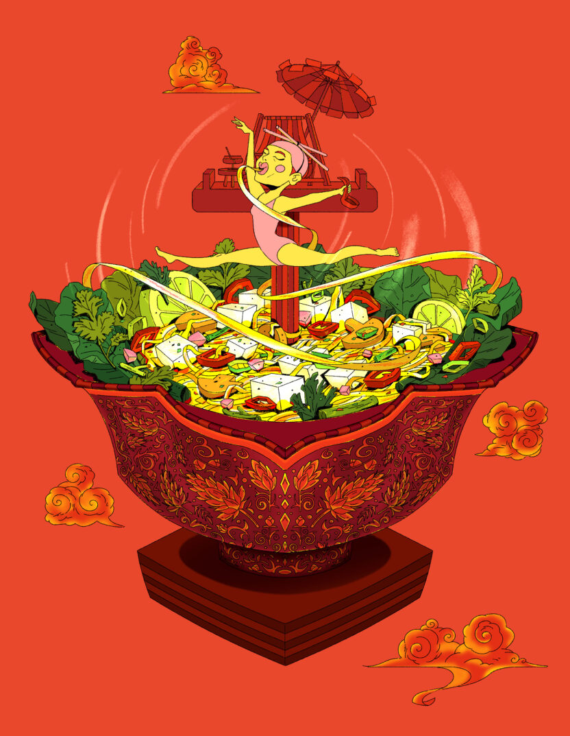 디지털 캔버스 위에 펼쳐진 초현실적 세상, 소피 리(Sofie Lee) 5 SofieLee NoodleRina Full image v1