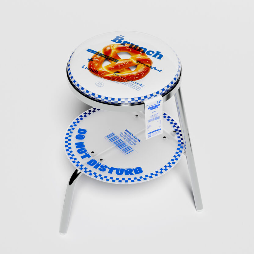 brunch stoool acrylic Custom version