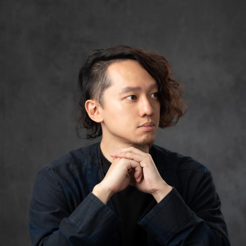 Co curator Eric Yu