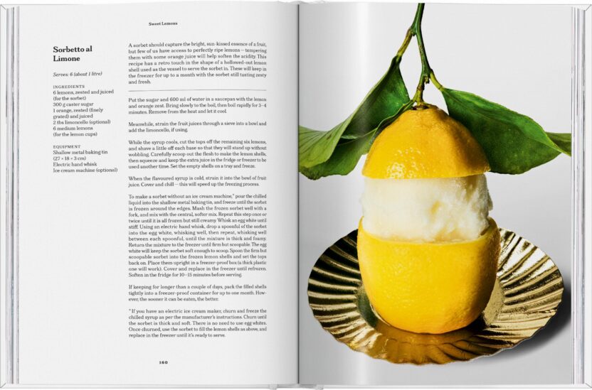 눈이 즐거운 음식에 관한 아트북 5 13 GOURMAND LEMON VA GB OPEN001 160 161 08024 1